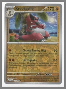 Reverse Holo Krookodile 117/198 Uncommon Scarlet & Violet Base Set Pokemon TCG - Picture 1 of 2