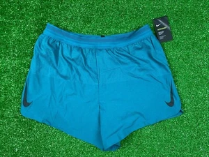 SIZE XL | Nike Aeroswift 5" Men's Running Shorts Teal | AQ5302-379 - Picture 1 of 5