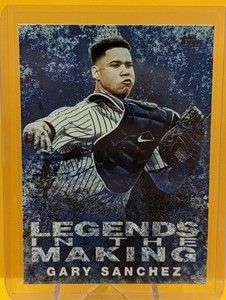 2018 Topps - Legends in the Making Series 2 Blue #LITM-17 Gary Sanchez