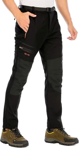 Pantaloni Trekking Sci Uomo Invernali Pantaloni Da Lavoro Termici Impermeabile P - Foto 1 di 12