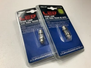 (2) Pilot LI-3175G Green LED Dome Lamp Light Bulb, # 3175 - Picture 1 of 4