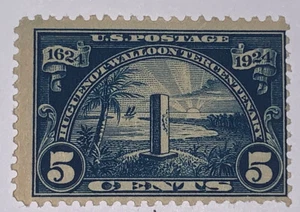 Travelstamps: 1924 US Stamps Scott #616, Mayport Monument, 5¢, mint, MNH OG - Picture 1 of 5