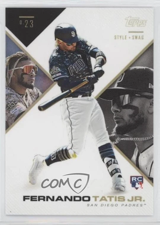 2019 Topps X Tatis Jr 023 Style & Swag Fernando Tatis Jr #1 Rookie RC - Image 1 of 2