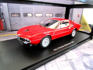 ALFA ROMEO Montreal Coupe V8 rosso rosso 1970 lim 1/1000 KK metallo 1:18 - Foto 1 di 7
