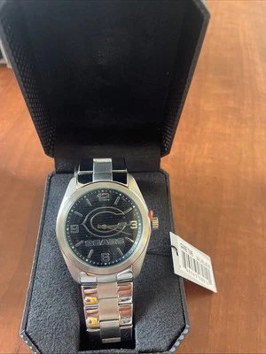 CHICAGO BEARS NFL Licensed Watch by "Game Time" NWT Silver - Image 1 of 4