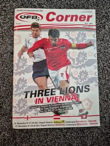 AUSTRIA V ENGLAND 2007 INTERNATIONAL - Picture 1 of 1