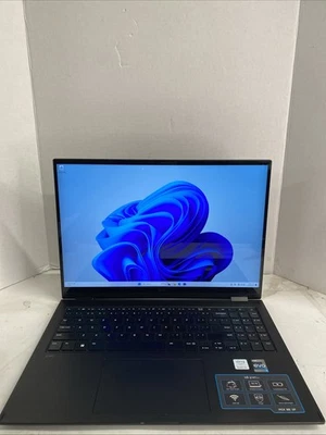 LG gram Laptop 16T90Q 2-in-1 16" Touch i7-1260P 16GB 512GB SSD Black Win 11 - Image 1 of 4