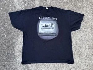 RARE STEELY DAN 2013 Tour Mood Swings T-SHIRT 2XL 8 Miles To Pancake Day Concert - Picture 1 of 7
