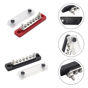 Robusto bloque de distribución de energía 100A 48V DC con terminales M8 para automóviles - Imagen 1 de 36