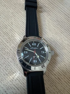 Vostok Amphibia 120509 Watch Diver Mechanical Automatic USED - Picture 1 of 9