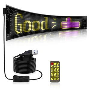 LED Matrix Panel Programmierbar Flexibler Bildschirm IP65 Display Animation8998 - Bild 1 von 10