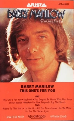 Barry Manilow - This One's For You (Cass, RE) (Very Good Plus (VG+)) - [Location - Image 1 of 4