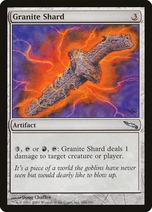 (2x) GRANITE SHARD - Mirrodin – MTG Magic the Gathering Card - Uncommon - Picture 1 of 5