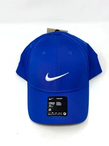 NIKE ' LEGACY91 CAP ' BLUE/WHITE ' ONE SIZE ' ADULT UNISEX - Picture 1 of 2