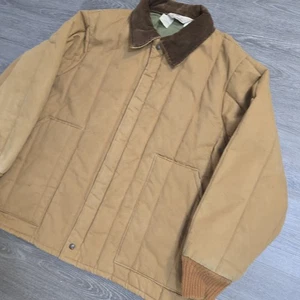 Giacca da lavoro uomo vintage Walls Blizzard Pruf Duck Canvas isolata made in USA 3XL - Foto 1 di 21