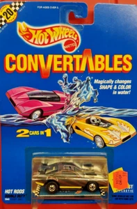Hot Wheels 3945 ConVertAbles Hot Rods Double Duty 2 Autos in 1 DieCast NEU - Bild 1 von 1
