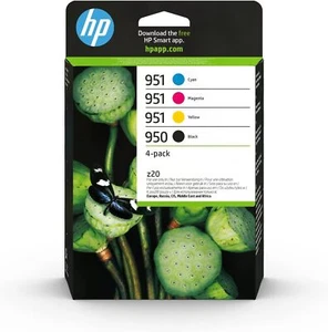 JUEGO HP 950 951 6ZC65AE 4 Tintas Genuinas/Originales *SELECCIONA TU MODELO* - Imagen 1 de 14