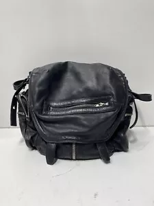 Alexander Wang Black Leather Women's Backpack - Picture 1 of 10