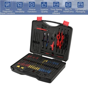 92tlg Prüfkabel Kfz Messkabel Fehlerdiagnose Prüfspitzen Set Elektrik Multimeter - Bild 1 von 20