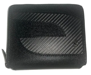 Ferrari Carbon Zip Around Wallet - Picture 1 of 5