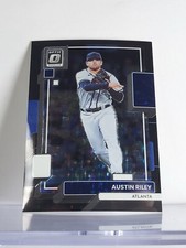 2022 Donruss Optic Black Stars Prizm Austin Riley /149 Atlanta Braves 