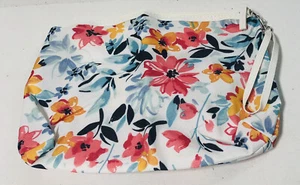 Reisetasche Blumen Dessous Accessoires Handgelenktasche Reißverschluss Innentaschen NEU! - Bild 1 von 7