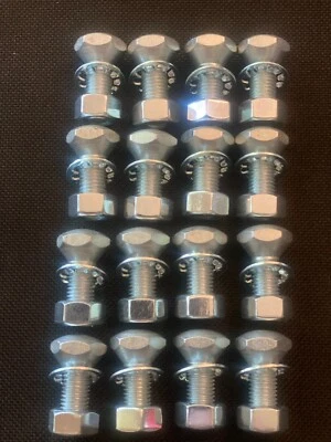 ¡NUEVO! TORNILLOS DE CABEZA ABOVEDADA PARA SOPORTES DE PATAS EXTENDIDOS DELTA VINTAGE *Cantidad 16* Foto 1 de 4