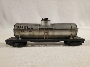 VTG AMERICAN FLYER SEPX 8881 SHELL SINGLE DOME TANK CAR 125 WEATHERED - Picture 1 of 18