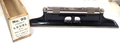 Starrett 12" Level With Plain Vial No.95 Vintage - Image 1 of 4