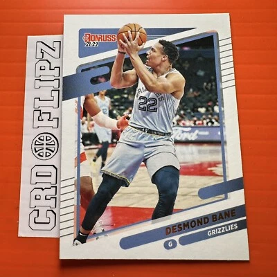 Desmond Bane 2021-22 Panini Donruss Basketball #44 NBA Memphis Grizzlies Guard - Image 1 of 2