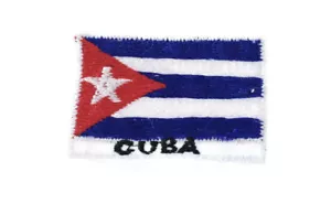 Gesticktes Aufnäher - Flagge - Kuba - AF-A27 - Bild 1 von 1