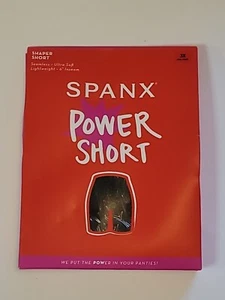 Spanx Power Short Shaper Shapewear 3X Very Black NIP Comfortable Tummy Control - Picture 1 of 19