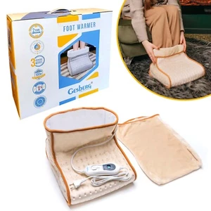 Fußwärmer Elektrische Fußheizung, Abschaltautomatik, Überhitzungsschutz GESBERG - Bild 1 von 7