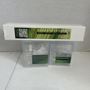 Glass Clear Shrimp Feeding Food Dish Bowl & Feeding Tube for Aquarium Fish Tank - Picture 1 of 6