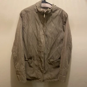 White Stag light brown women’s winter jacket medium 8/10 - Picture 1 of 5