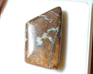 36,00 ct 19*33 mm natürlicher australischer schwarzer Boulder Opal Cabochon loser Edelstein - Bild 1 von 2