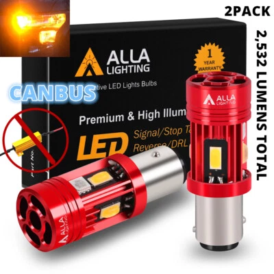 LED CANBUS 7507 12496 intermitente bombilla intermitente señal de giro frontal, PlugPlay sin resistencia Foto 1 de 4