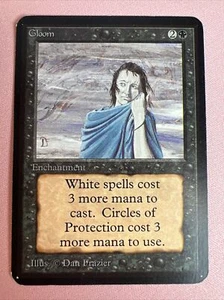 Gloom Alpha Black Uncommon MTG Magic the Gathering Card  (ID# 382922) - Picture 1 of 8