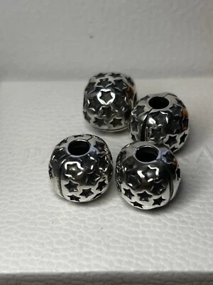 Autêntico Pandora 🌟 Berloque Clipe Estrelato Céu 🌟 925 ALE 🌟 790851 - Imagem 1 de 3