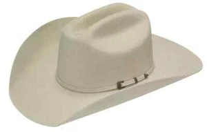 New! Silver Belly 100% Wool TWISTER DALLAS COWBOY HAT w/ Buckle hatband 8 SIZES! - Picture 1 of 1