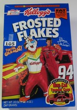 UPC 038000015205 product image for NEW 1995 Kellogg's FROSTED CORN FLAKES Cereal Box BILL ELLIOTT McDonald's NASCAR | upcitemdb.com