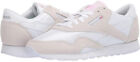 Reebok Classic Nylon White/Light Grey Women's Sneaker Shoes Sz 40 NEW R2 4507