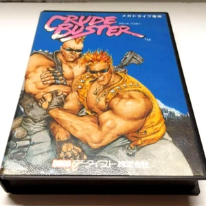 Crude Buster MD SEGA Mega Drive levadura de datos T-13063 ¡Rara difícil de usar! - Imagen 1 de 12