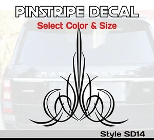 Pinstripe Vinyl Decal / Sticker - Fits Car Truck ATV Motorcycle Golf Cart #SD14 - Picture 1 of 2