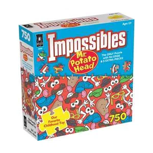 BePuzzled Impossibles Puzzle - Hasbro Mr. Potato Head: 750 Pcs - Ages 12+ - Picture 1 of 3