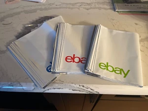 Lot of 100 eBay-Branded 9 x 11.5" Polymailer Envelope  Multi  Color No padding - Picture 1 of 2
