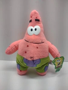 Peluche suave Patrick Star Fish rosa 13" con ojos de plástico de Nanco-¡Nuevo! - Imagen 1 de 7