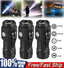 3Pcs Rechargeable Mini Flashlight Outdoor Waterproof 3-LED Super Bright Torch US