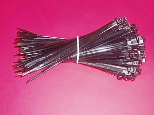 100 CABLE/ZIP TIES 4 inch *1/10 1/16 1/18 RC/traxxas/e-revo/slash/4 tec/vxl/HPI - Picture 1 of 2