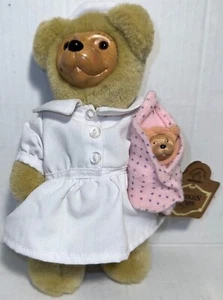 Applause Raikes Bears Plüsch Nena Krankenschwester mit Holzgesicht & Pfoten 466 \5000- -top - Bild 1 von 12